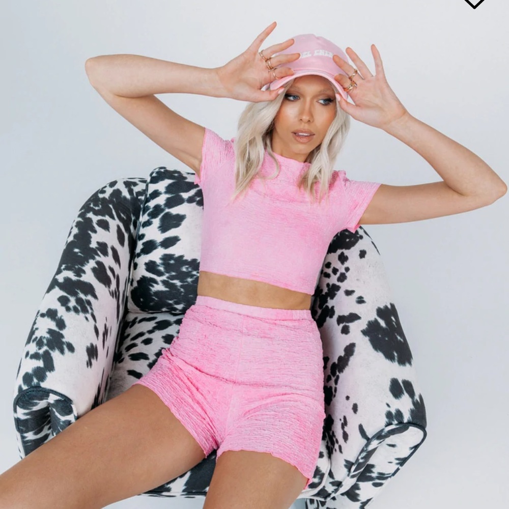 Katy pink 2 piece set